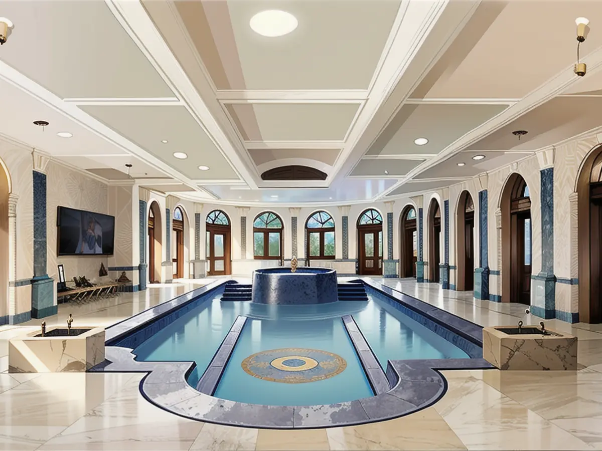 The Las Vegas Palace Previously Inhabited by Michael Jackson is Listed for $25 Million The indoor pool is one of three.