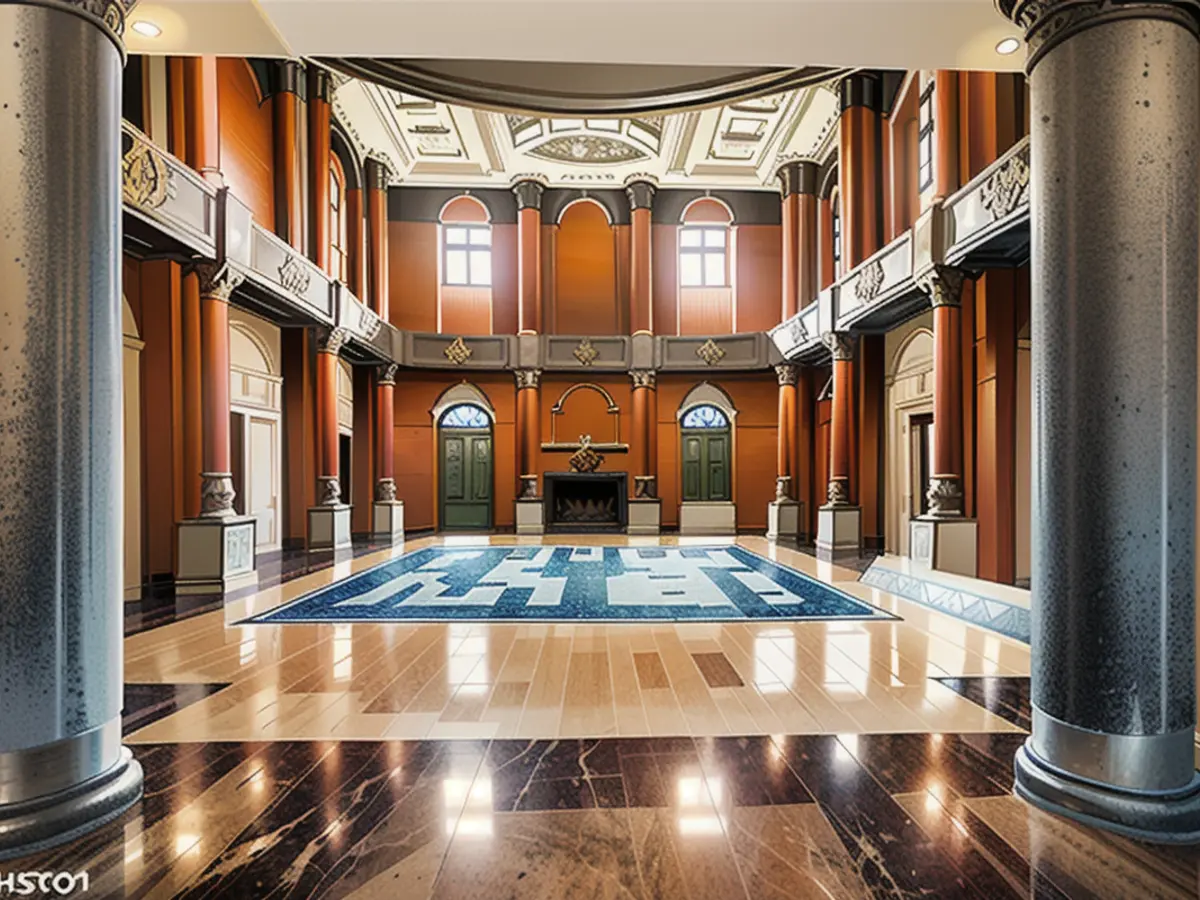 Michael Jackson's Former Las Vegas Palace Up For Sale At $25 Million What, you were expecting a dinky entryway?