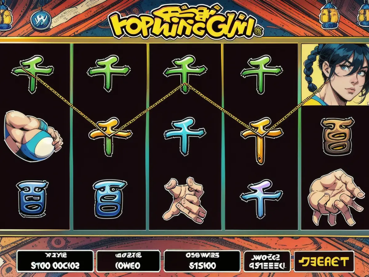 The manga-influenced game titled Fortune Girl Fortune Girl in manga style with symbols from Japanese culture.