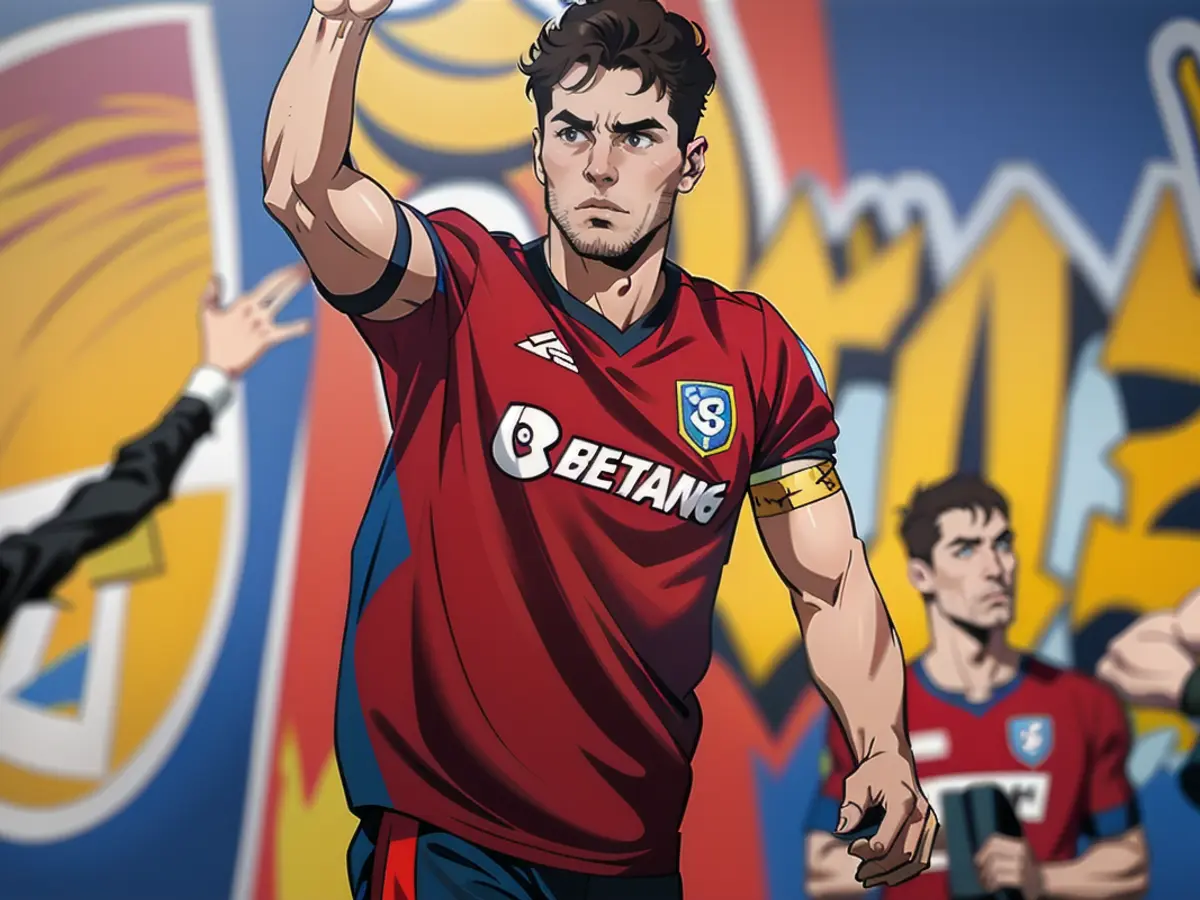 Defender Krejčí is captain of Sparta Prague and a Czech Republic international