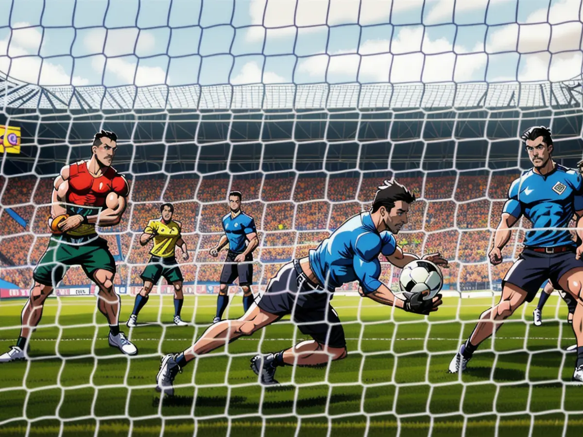 Hochspannung pur vor Hammer-Kulisse: Aue-Keeper Martin Männel krallt sich den Ball