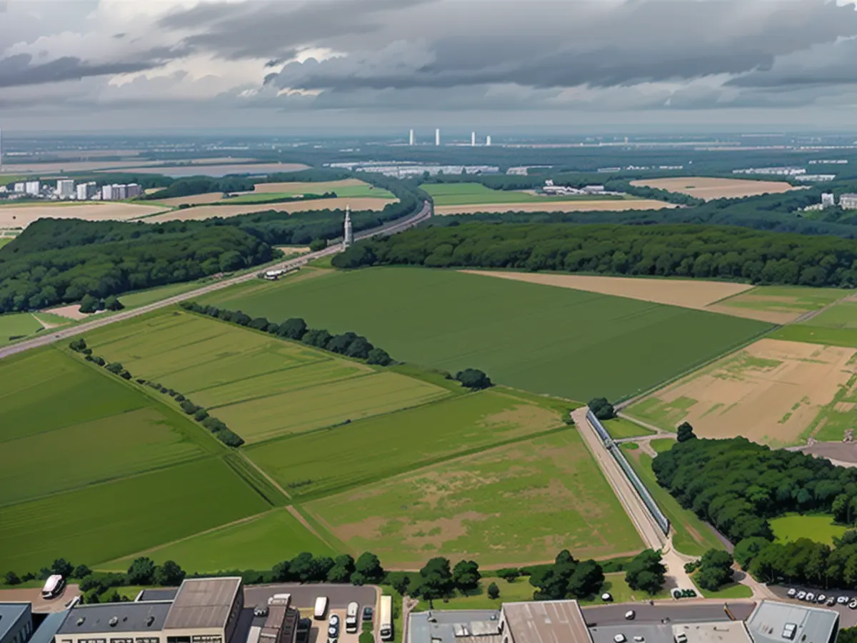 Dieses Grundstück hat der Konzern im Auge. Gespräche mit der Stadt Neuss laufen bereits