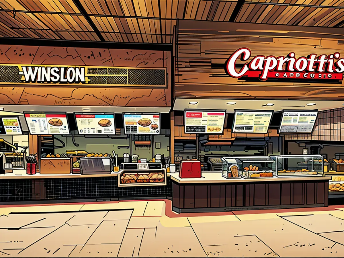 Caesars Palace is Now Home to Guy Fieri, Along with Capriotti's and Luke's Lobster on the Strip The Capriotti’s and Wing Stop combo is now open at New York-New York.