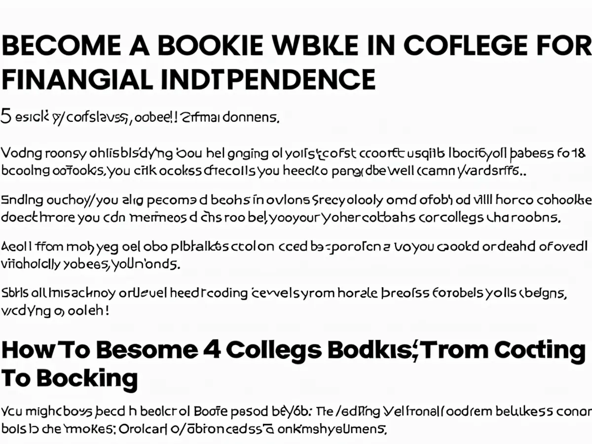 Offshore Corporation Overstepping Bounds with Encouragement for College Students to Operate as Bookies - Editorial Perspective