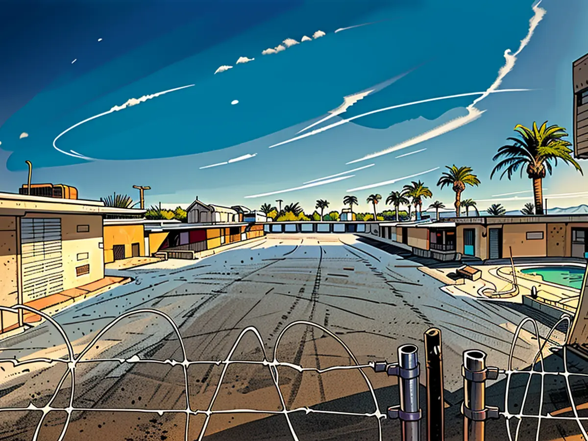 White Sands Motel Since the White Sands Motel was closed and abandoned in 1999, its guests have consisted of unhoused people, drug dealers, and feral cats.